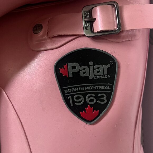 Pajar Canada 1963 Bubblegum Pink Rain Boots - Picture 2 of 2